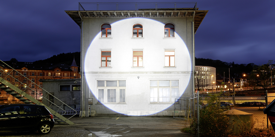 Installationsansicht Lokremise St.Gallen, Foto Stefan Rohner